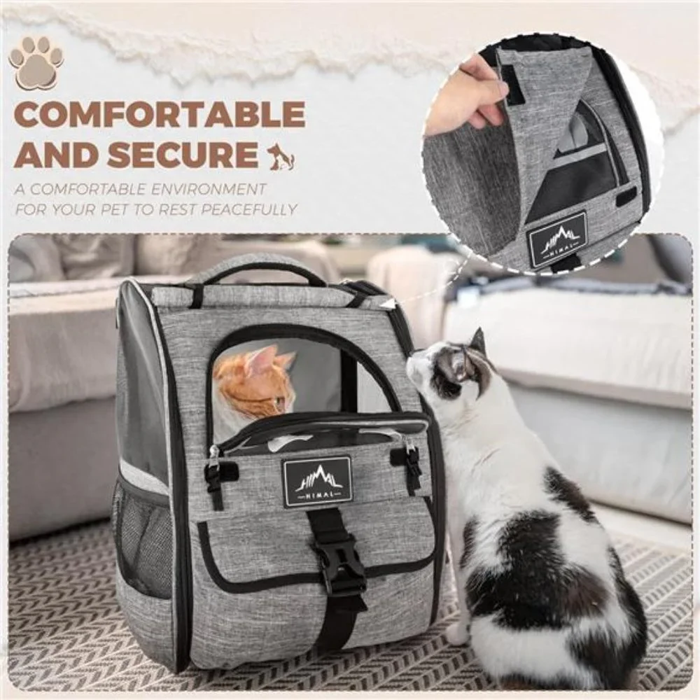 Pet Carrier Backpack for Dogs and Cats,Puppies,Ventilated Design Breathable